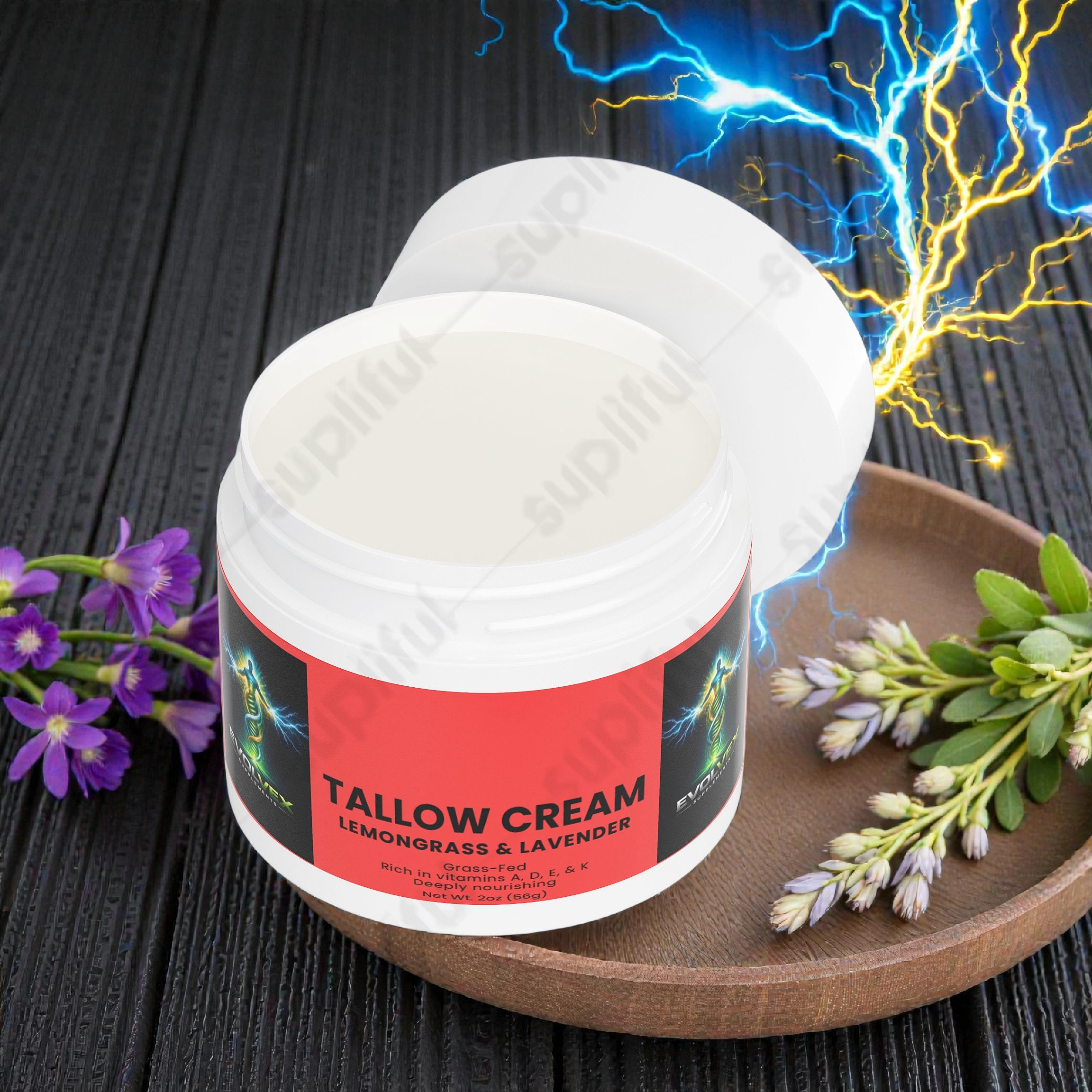 Tallow Cream Lemongrass & Lavender